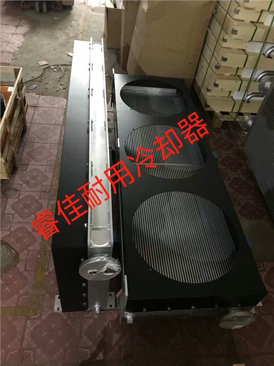 280KW開山空壓機風(fēng)冷卻器改造