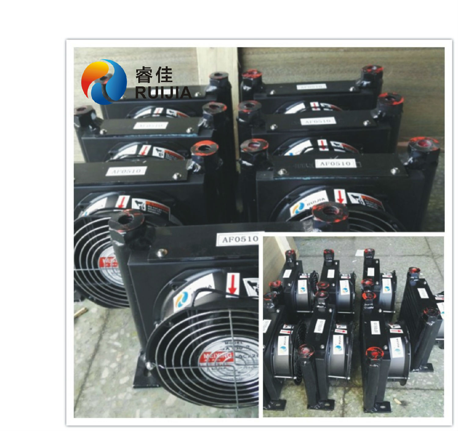 【遼寧】<font color='red'>液壓油風(fēng)冷卻器</font>，選擇睿佳冷卻器！