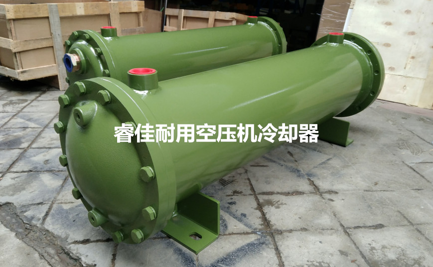 【福建】空壓機(jī)加裝，定做10寸水冷式液壓<font color='red'>油散熱器</font>